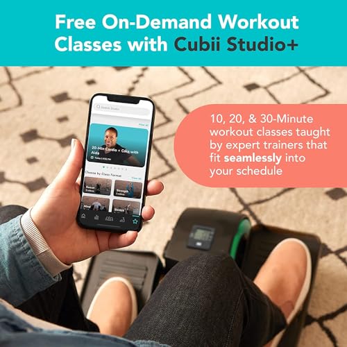 Under Desk Elliptical Pedal Exerciser with Adjustable Workout Levels N96635