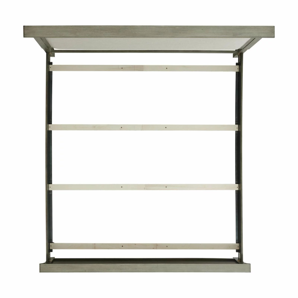 King Grey Wood Panel Bed B52591