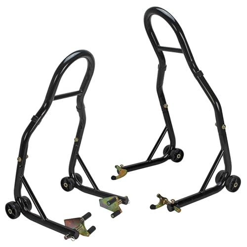 Motorcycle Front & Rear Spool-Style Lift Stand R246