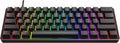 GK61 Mechanical Gaming Keyboard, 61 Keys Aluminum Case PBT Keycap Hot Swappable RGB Backlight U44719