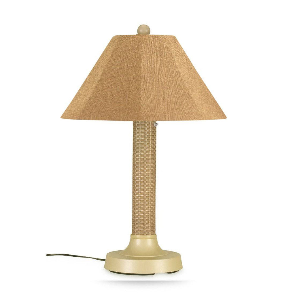 34x22 Table Lamp with Wicker Body V90971