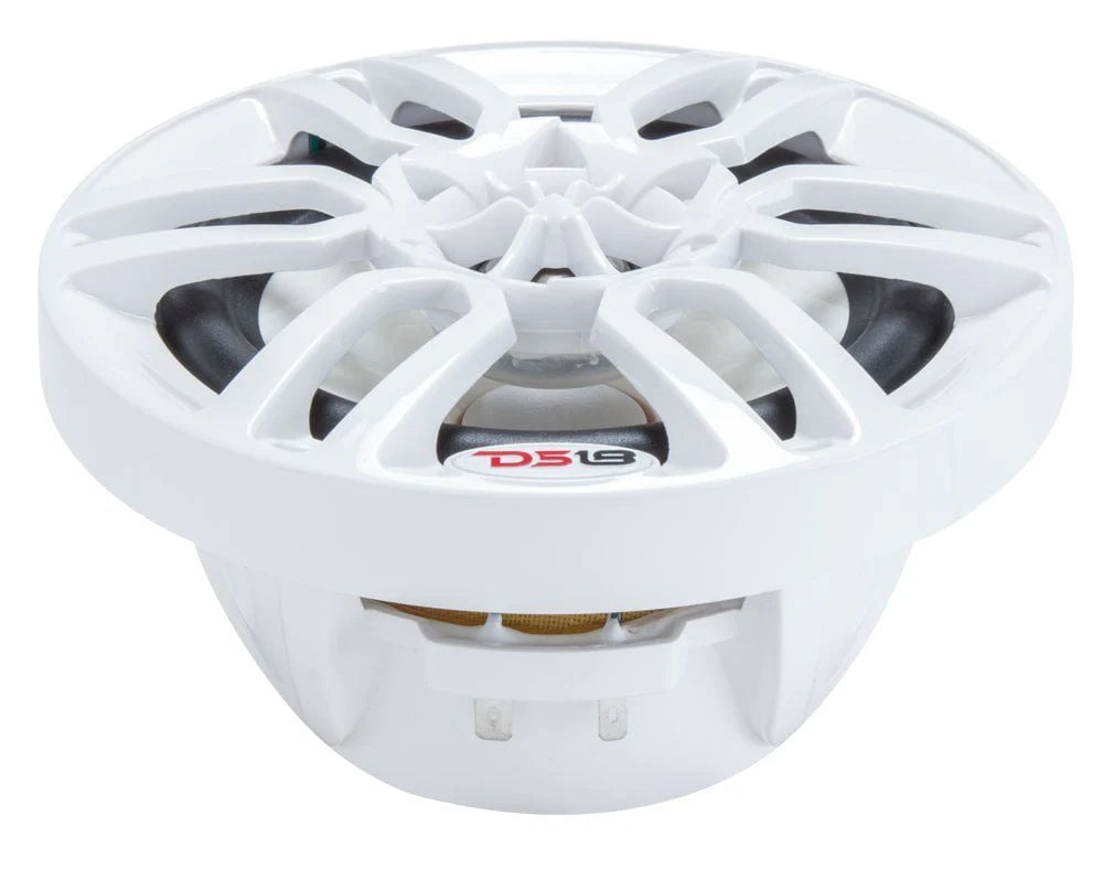6.5 2 Way Marine Speaker System RGB LED Light 300 Watts Max 2 Pack B337060
