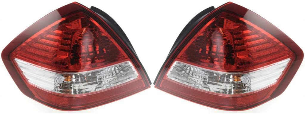 Nissan Versa Tail Light Assembly Pair Sedan M60241