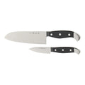 2pc Asian Knife Set (7 Santoku & 3 Paring) B635