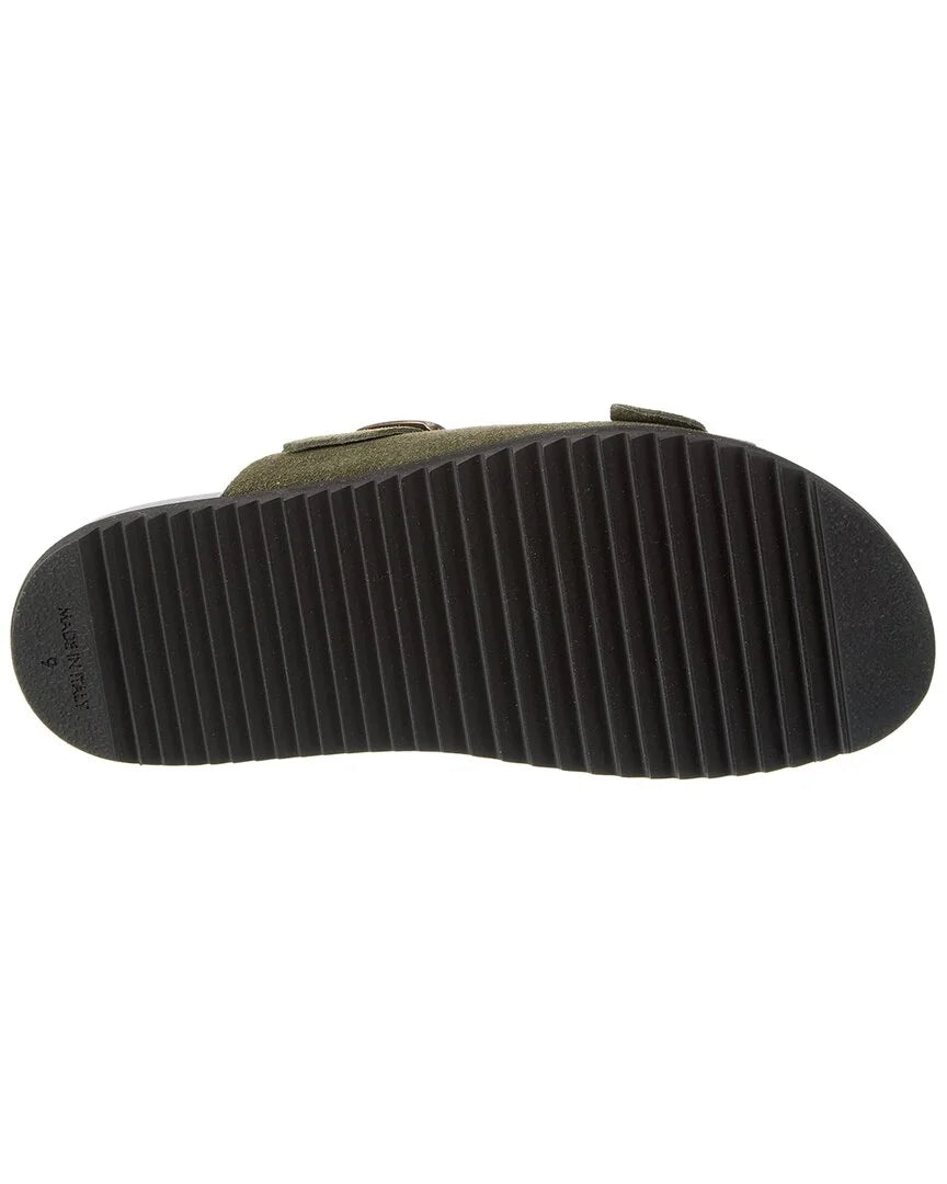 Green Suede Sandal Y93080