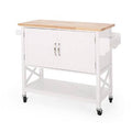 White Kitchen Cart K20268