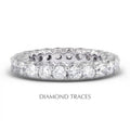 Platinum 950 Prong & Bezel Setting Eternity Ring G179