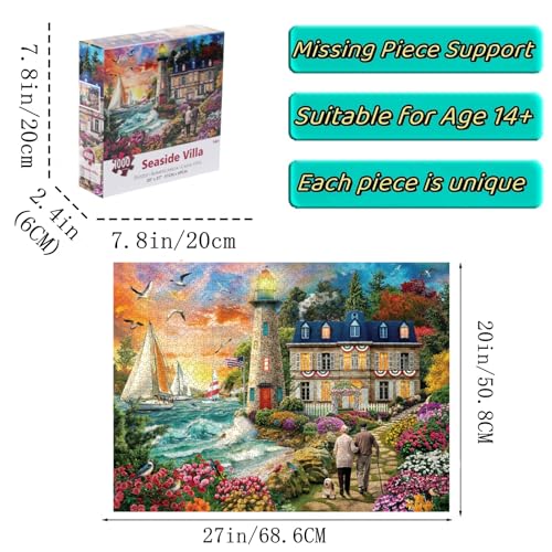 1000 Piece Jigsaw Puzzle Marine Artwork Pirate Ship Octopus U350