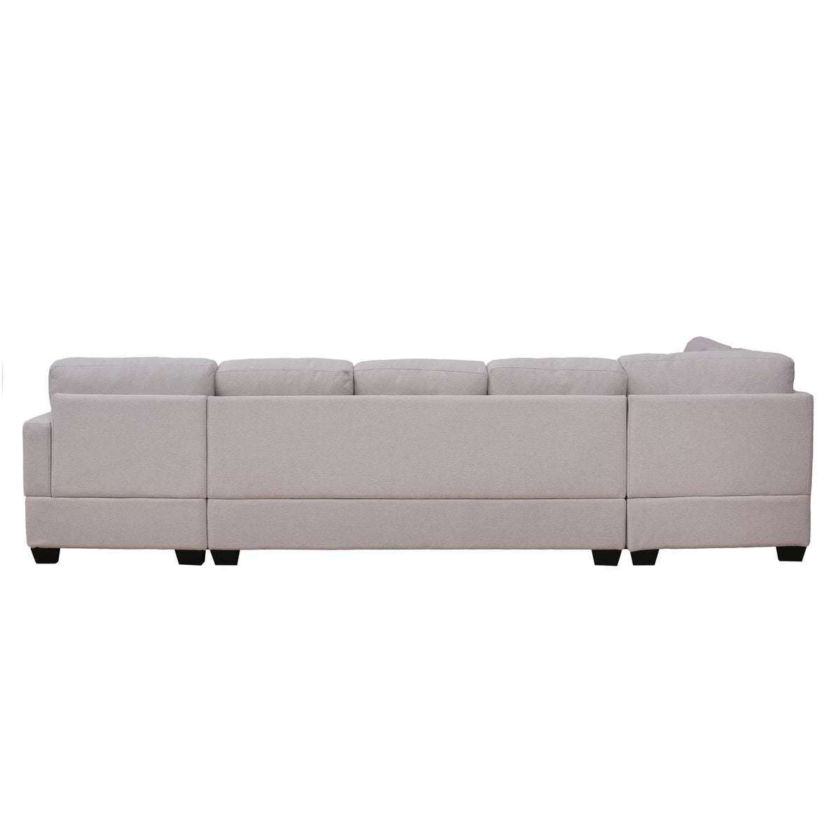 Beige U-Shape Sectional Sofa M932