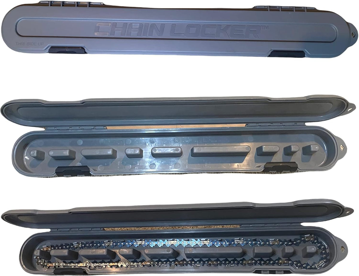 Orange Chainsaw Chain Storage Case J400877