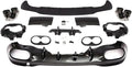 Rear Diffuser with Exhaust Pipe V8111