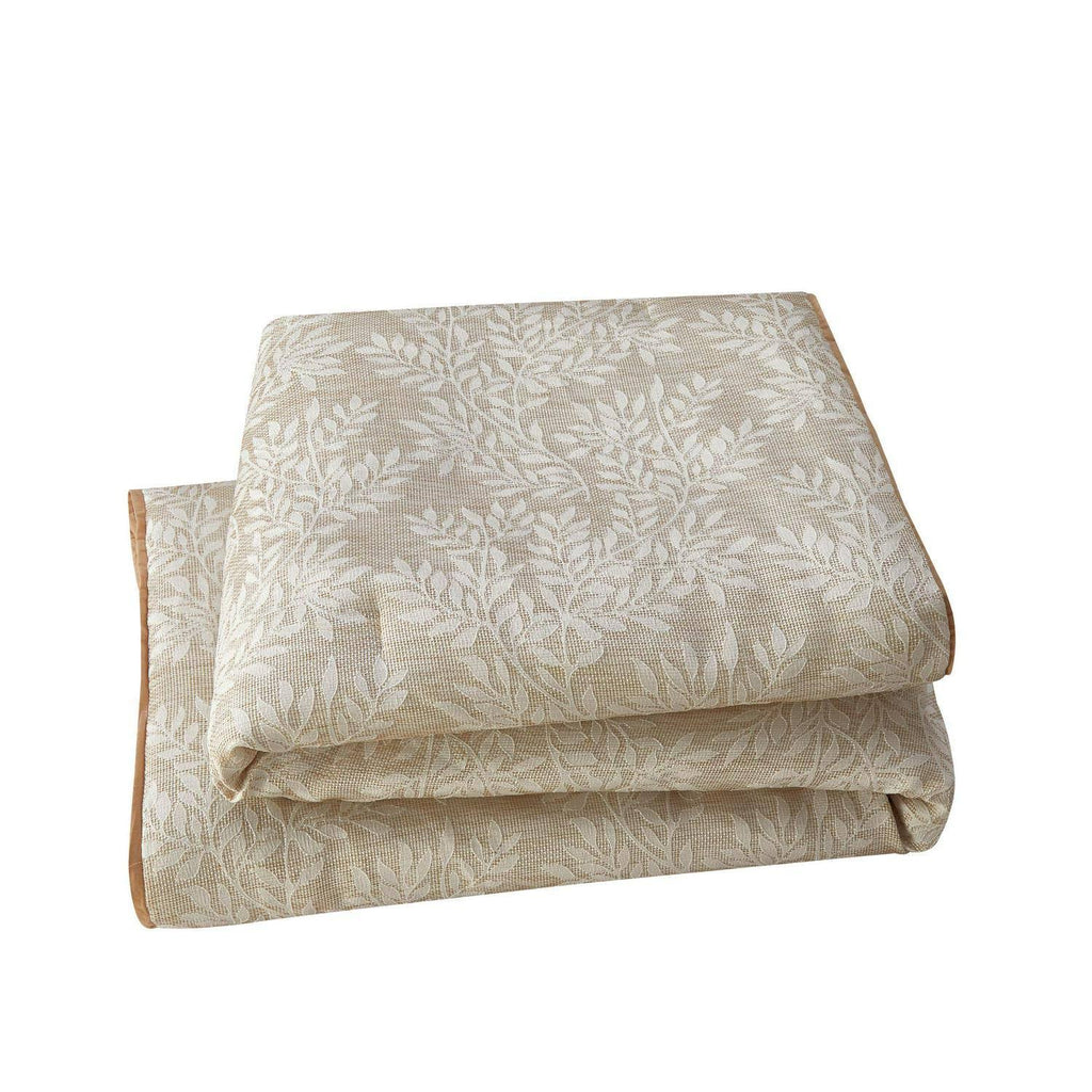 12 Piece Beige Queen Bedding Set M122648