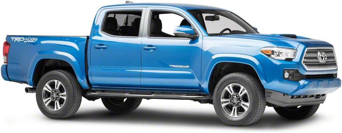 Black Oval Bent End Side Step Bars W978093