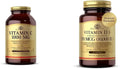 Vitamin C 1000 mg 250 Vegetable Capsules and Vitamin D3 10000 IU Softgels G293