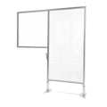 Clear Plastic Floor Panel Work Station Divider O17453