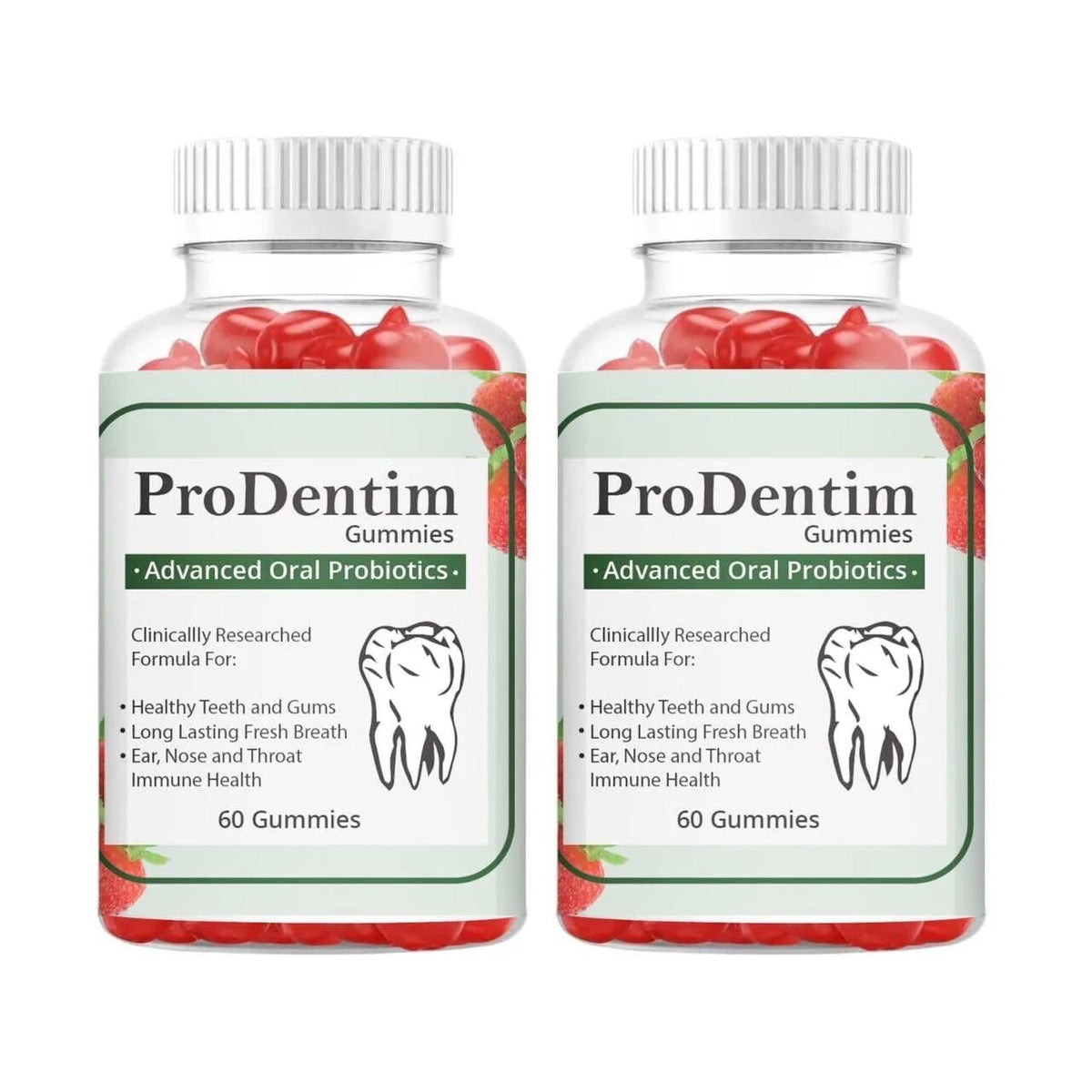 2-Pack Dental Supplement 120 Gummies V148477