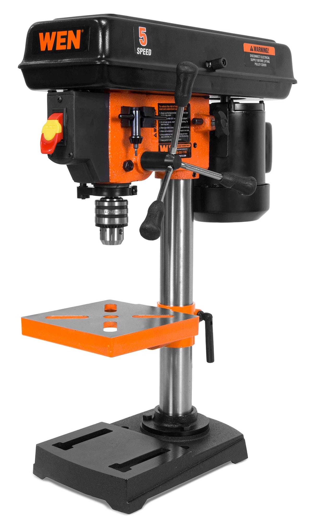 2.3-Amp 8-Inch 5-Speed Cast Iron Benchtop Drill Press E350633