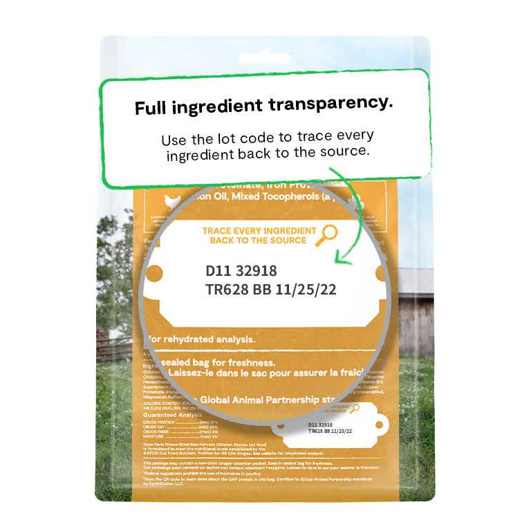 Chicken Freeze Dried Raw Cat Food W6525