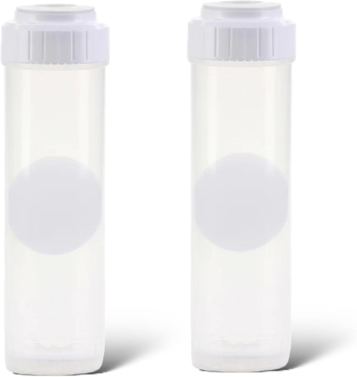 2 Pack Clear Standard Size Water Filter Cartridge 2.5 x 10 H98893