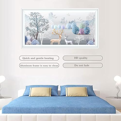 800W Wall Mounted Electric Heater with Overheating Protection V436