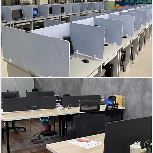 2 Pcs Desk Privacy Panels, 40x40cm H749