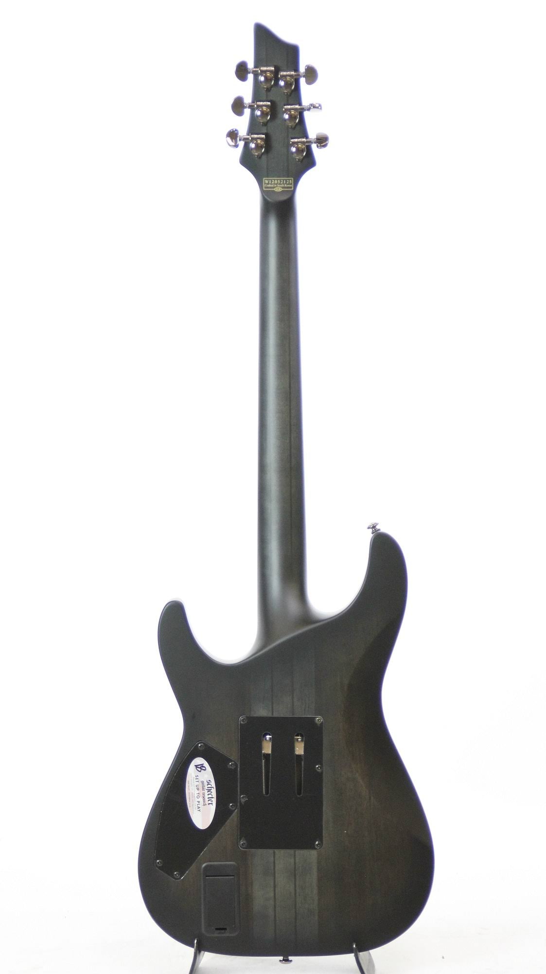 See-Thru Black Satin Electric Guitar B603738
