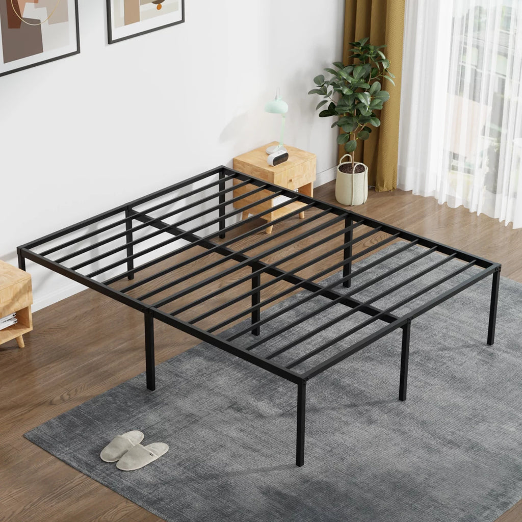 King Size 18 Inch Metal Platform Bed Frame M1460