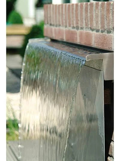 11.8inch Stainless Steel Waterfall Blade Cascade Spillway Rear Supply Z54400