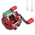 Baitcasting Reel with Line Counter Digital Display J797