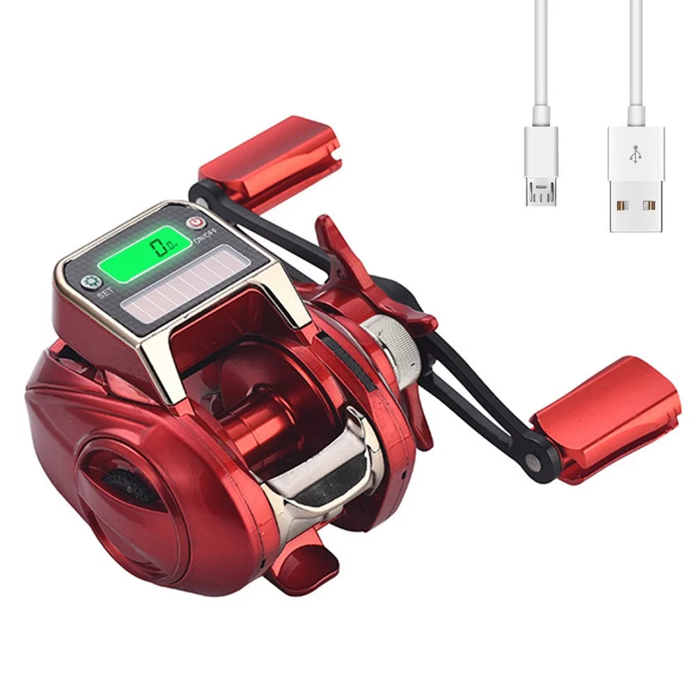 Baitcasting Reel with Line Counter Digital Display J797