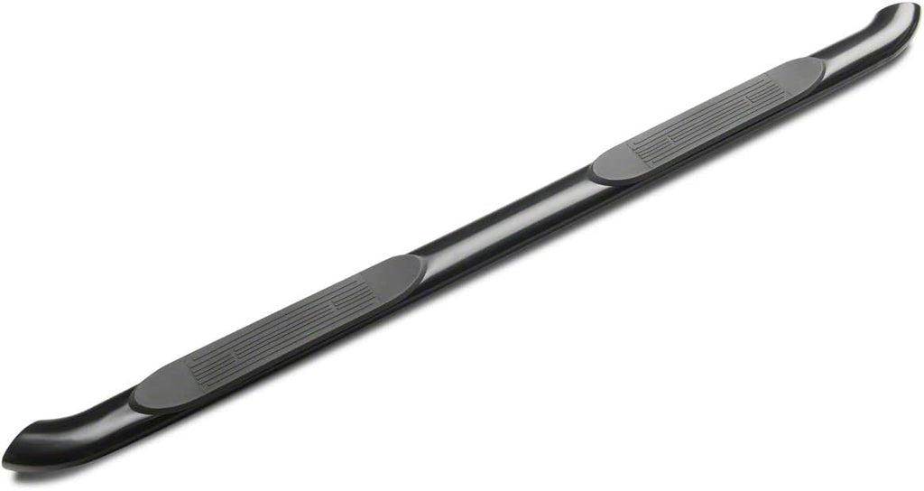 Black Oval Bent End Side Step Bars W978093