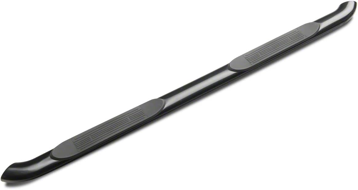 Black Oval Bent End Side Step Bars W978093