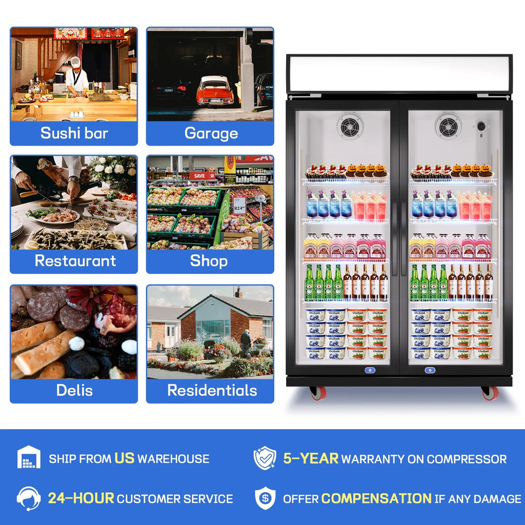38.5 Cu.Ft Merchandising Refrigerator Q616