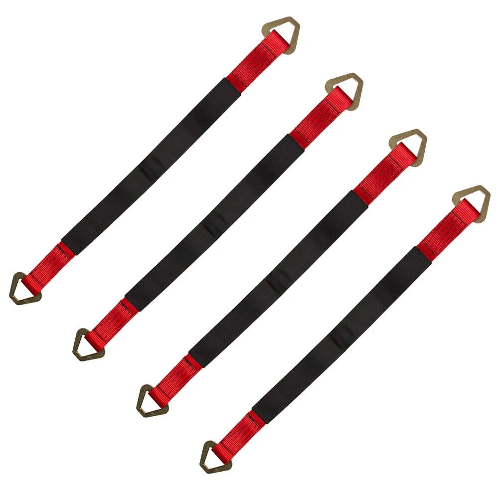 4 Pack 36" Axle Straps Wheel Tie Down U405