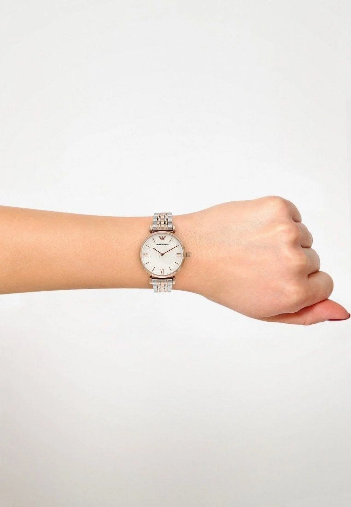 Two-Tone Stainless Steel Watch E7383