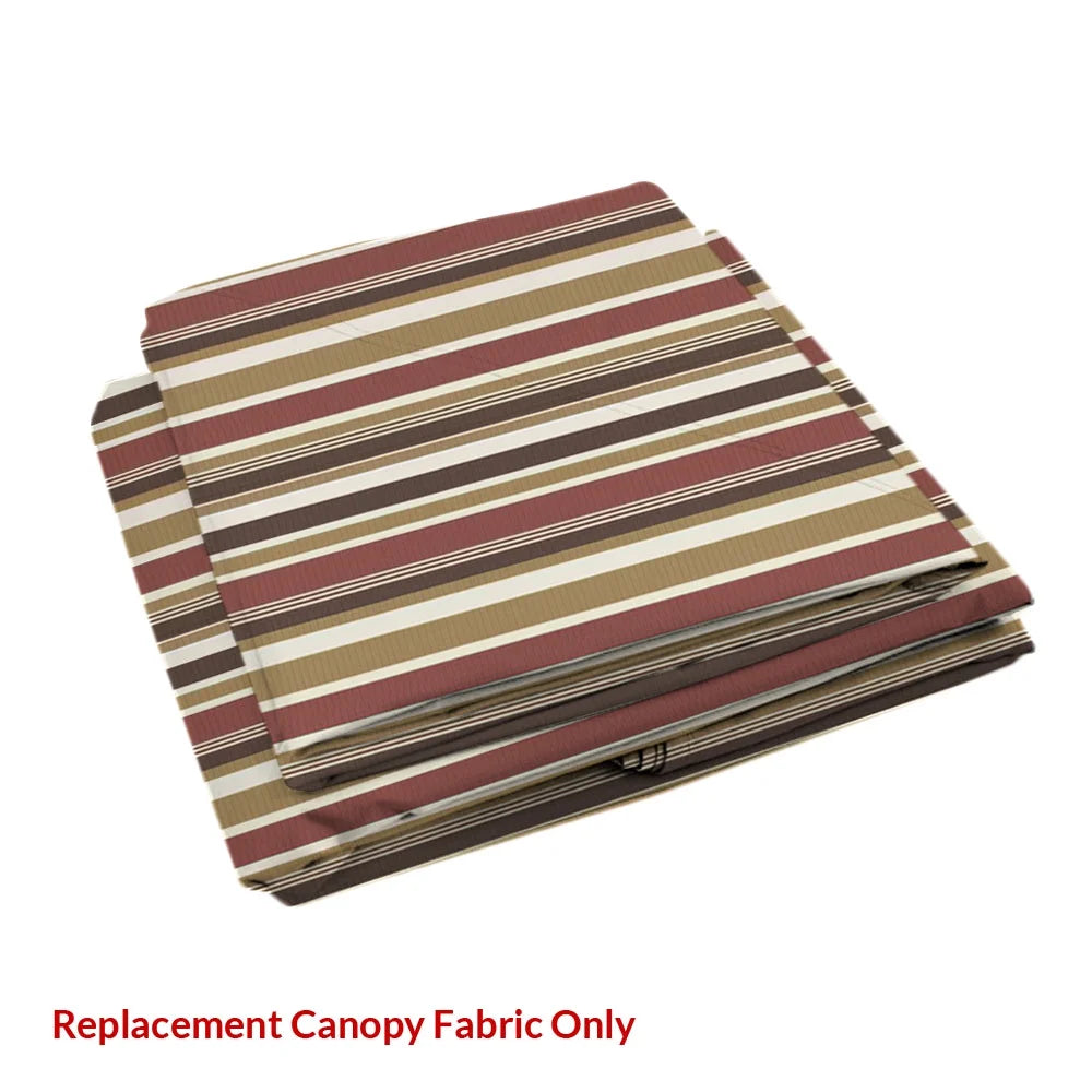 Stripe Canyon Replacement Canopy Top Cover for Somerset Gazebo E488106