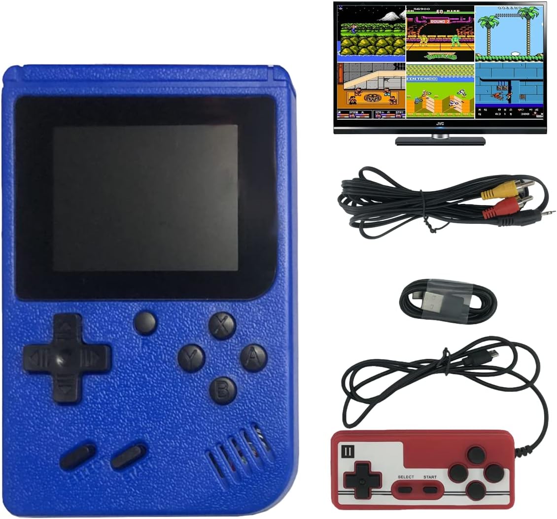 400-in-1 Retro Handheld Game Console with AV Cable W8441