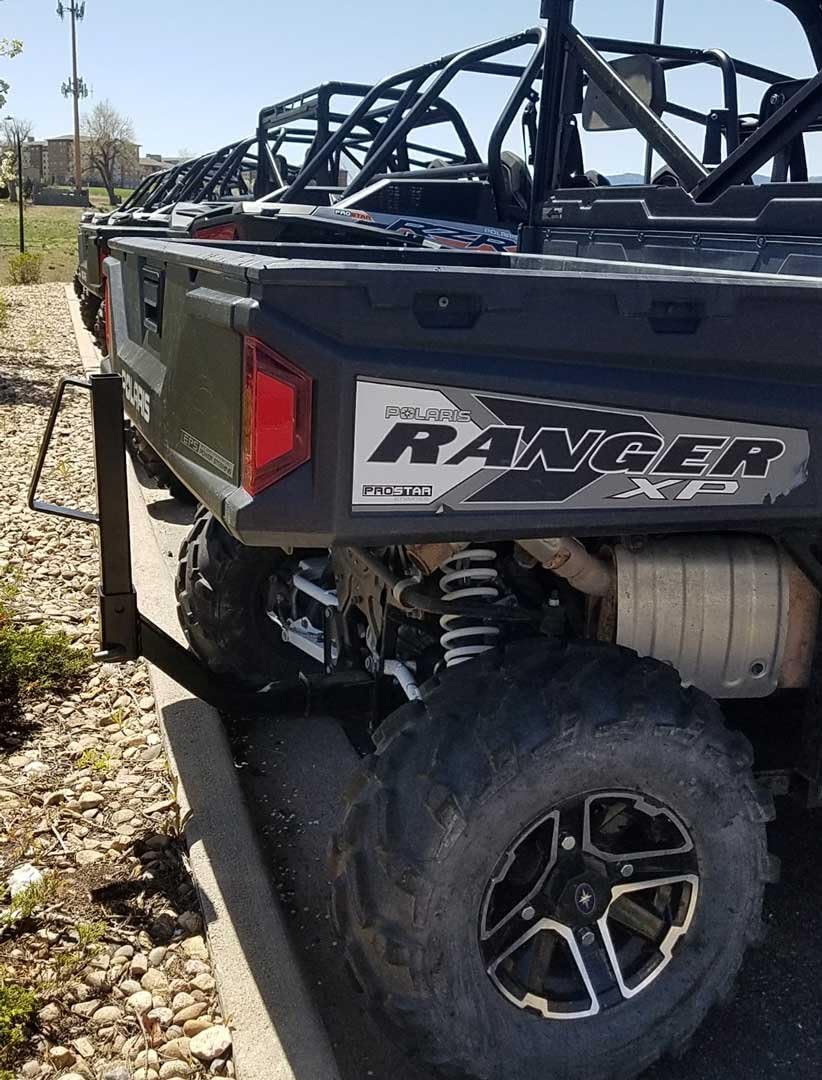 UTV/ATV Receiver Hitch Spare Tire Carrier H279852
