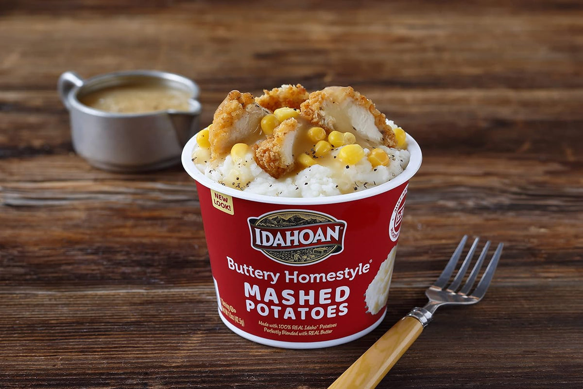 Buttery Homestyle Mashed Potatoes, 1.5 oz cup (12-Pack) B641990
