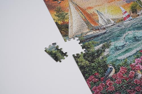 1000 Piece Jigsaw Puzzle Marine Artwork Pirate Ship Octopus U350