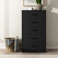 White 5 Drawer Dresser G306