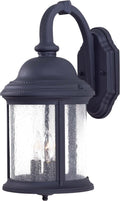 Black Cast Aluminum Outdoor Wall Light F665