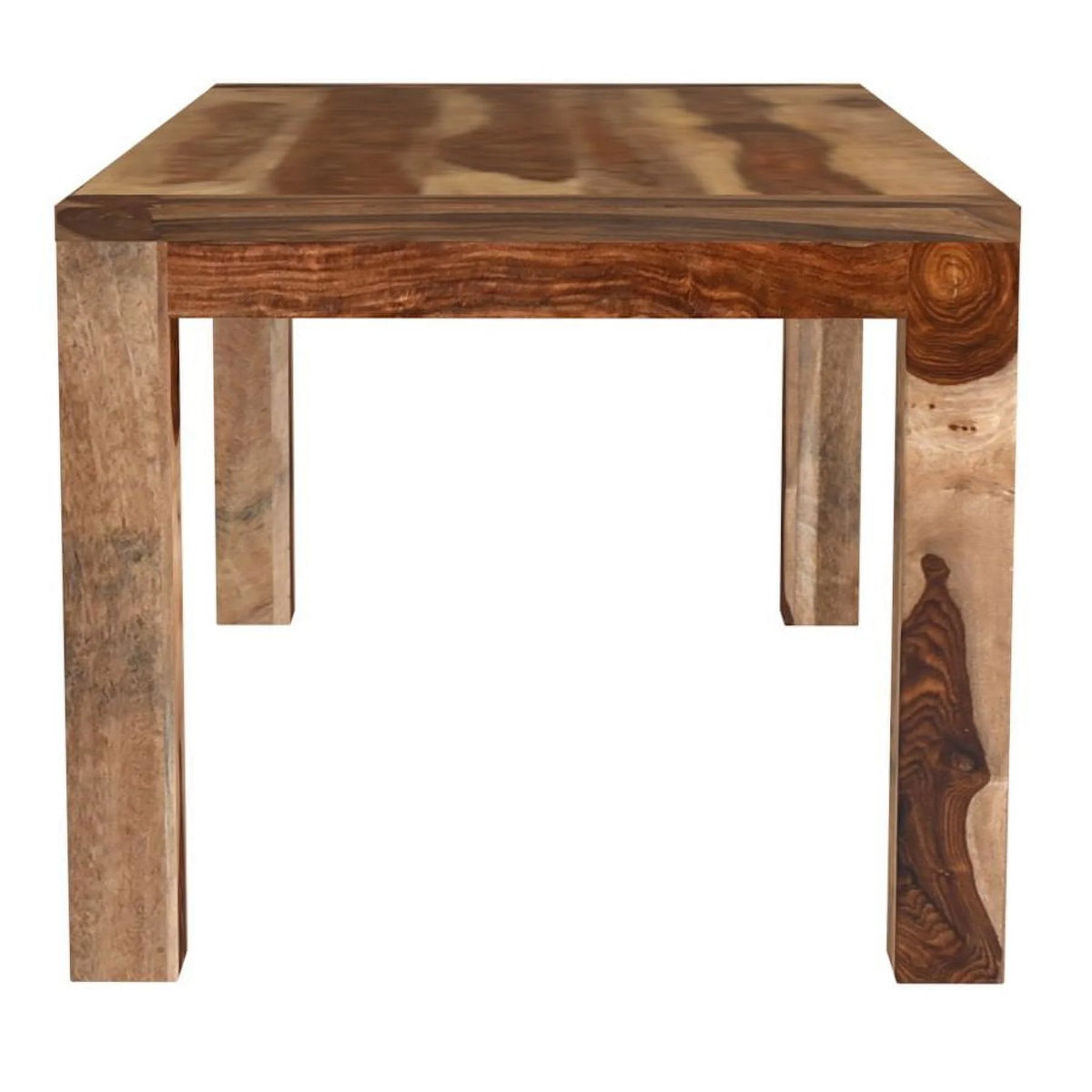 Dark Sheesham Rectangular Dining Table Z6813