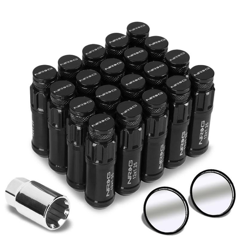 Steel Lug Nuts with Logo Dust Cap Cover U2882