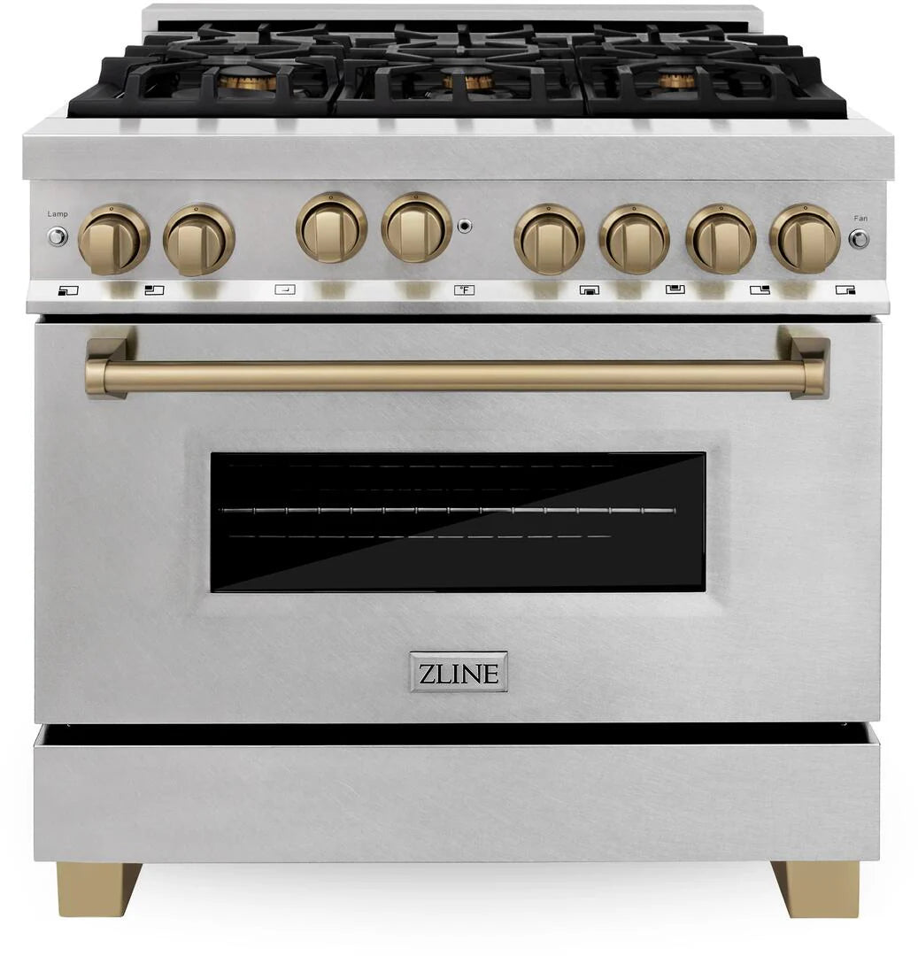 36 in. Gas Range Stainless Steel Q14540
