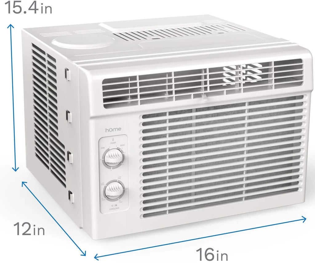 5000 BTU Compact Window Air Conditioner with Washable Filter L649425