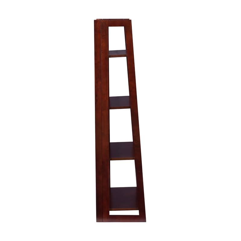 Wood Folding Bookcase in Walnut X28466