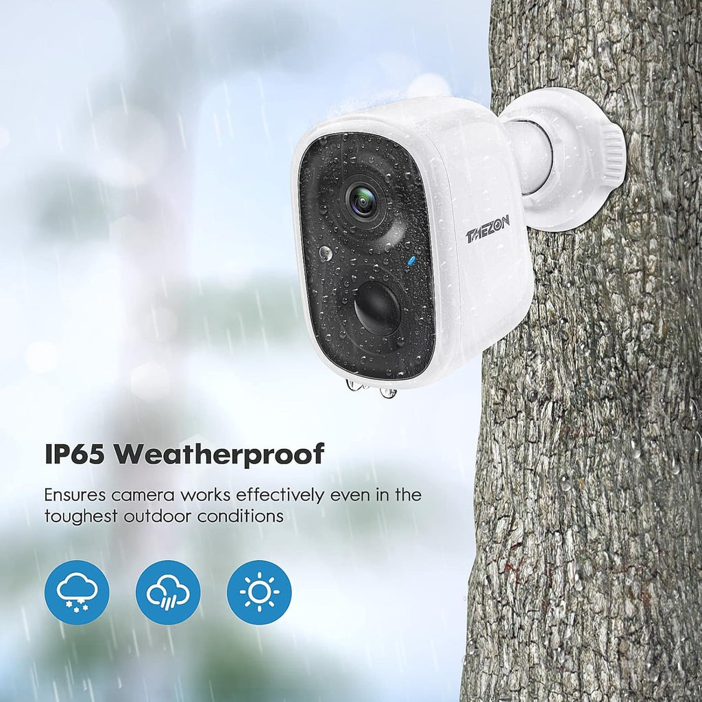 Wireless Battery Powered 1080p Security Camera X996