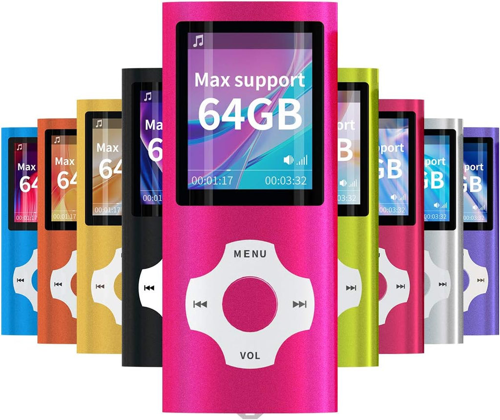 Black Slim 1.8 LCD Mp3 Mp4 Media Player S2132