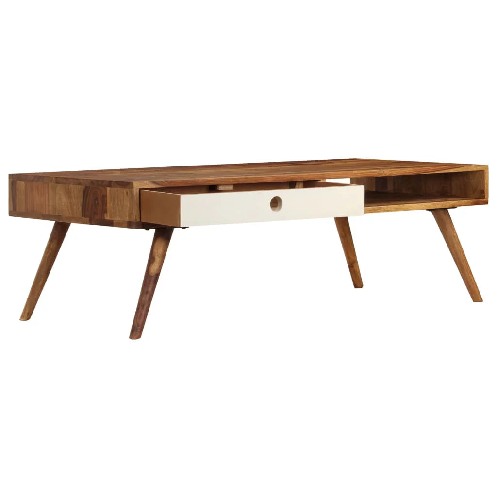 Solid Sheesham Wood Coffee Table H221